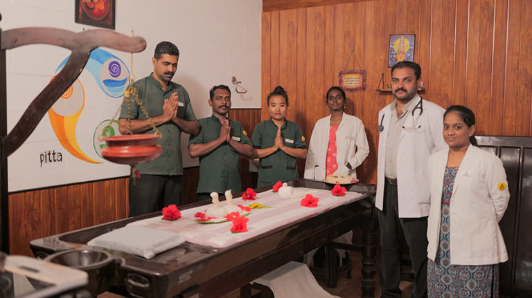 Veda5 Ayurveda Yoga Retreat Kerala India Health Fitness Dubai 14 768x431