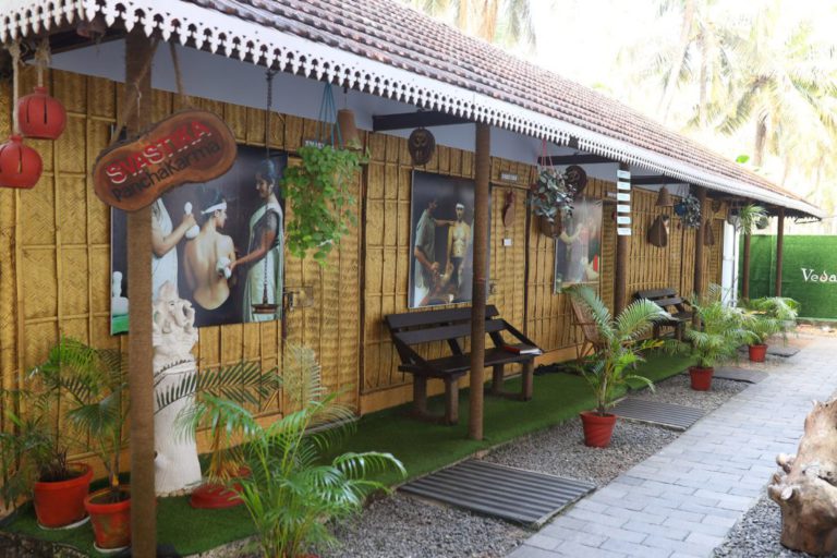 Veda5 Ayurveda Yoga Retreat Kerala India Health Fitness Dubai 24 768x512